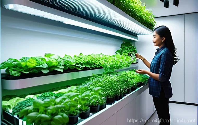 도시농업과 기후 변화 적응 - **Prompt:** A vibrant and lush urban balcony garden in a modern Malaysian city. A cheerful Malay mot...